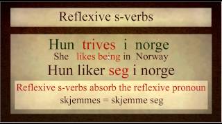 Norwegian Language Sverbs Explained bokmål [upl. by Harri]