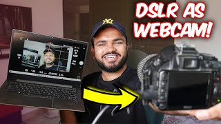 How to Use Every DSLR Camera as a Webcam [upl. by Tybi868]