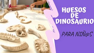 Desenterrando huesos de dinosaurios🦴  Videos de dinosaurios y juguetes para niños [upl. by Rosalynd]