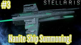 Stellaris  Divine Empire 3  Nanite Cruiser Taking Enemy Worlds [upl. by Arabeila573]