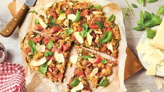 Alnatura kocht Rezept für mediterrane Schüttelpizza  Alnatura [upl. by Dnumyar]