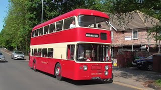 Daimler Fleetline bus at Heaton Park Manchester [upl. by Perloff]