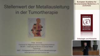 12 Dr med Peter Jennrich Stellenwert der Metallausleitung in der Tumortherapie [upl. by Notnyw]