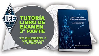 Tercera sesión de la tutoría del libro de examen de radioaficionados de URE [upl. by Leftwich]