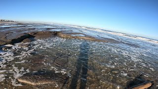 Beach Metal Detecting New Hampshire searching for Cuts [upl. by Skyler]