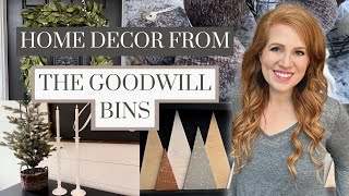 🛒Shop Goodwill Bins 🏠Home Decor amp 🛠️DIY With Me [upl. by Arny729]