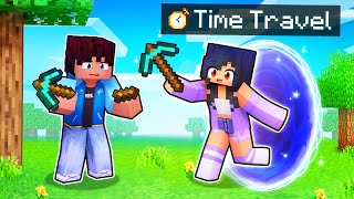 Using TIME TRAVEL To Help My Friends In Minecraft [upl. by Nessaj]