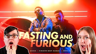 JORDINDIAN  FASTING AND FURIOUS OFFICIAL MUSIC VIDEO FNF  REACTION [upl. by Stephana]