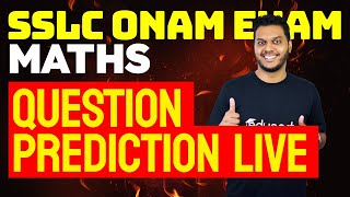 SSLC Onam Exam Maths  Questions Prediction Live  Eduport [upl. by Clovah]