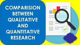 What is Qualitative amp Quantitative Research Comparision Similarities and dissimilarities [upl. by Vaughan]