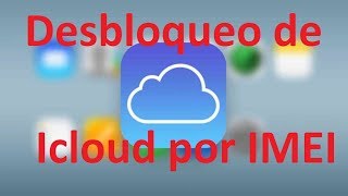 Como Eliminar iCloud Iphone X iphone 44s55s66s6s CON EL IMEI ipod touch ios venezuela [upl. by Hymen]