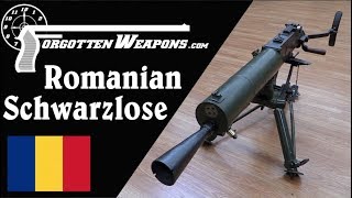 Schwarzlose HMG Converted to 8x57mm by Romania [upl. by Harriet]