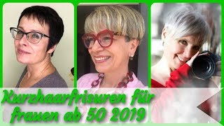 Die schicke 20 Ideen zu kurzhaarfrisuren für frauen ab 50 2019 [upl. by Htinek]