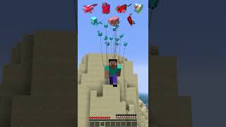 Minecraft Myths vs Mobs Challenge shorts meme memes [upl. by Marcela793]