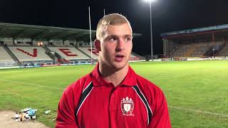 Joey Lussick  PostMatch Interview  Hull Kingston Rovers 1028 Salford Red Devils [upl. by Sebbie]