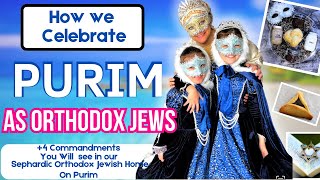 What is Purim  How we Celebrate Purim as Orthodox Sephardic Jews  Purim Explained  Frum it Up [upl. by Nosirb425]