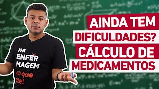 CÁLCULO DE MEDICAMENTO DE FORMA SIMPLES [upl. by Eglanteen]