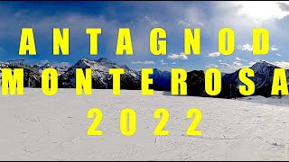 Skiing Italia 2022  Episode 2  Antagnod Val DAyas  Monterosa Ski [upl. by Obeng]