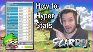 How to Hyper Stats in 2023  MapleStory Reboot Guide [upl. by Amadeus14]