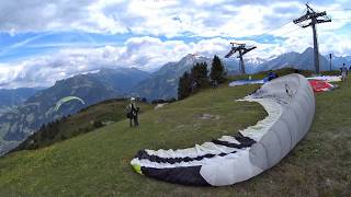 Gleitschirmflug über Mayrhofen 2018 [upl. by Teriann]