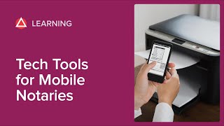 3 Tech Tools Every Mobile Notary Needs  Webinar [upl. by Auqeenahs]