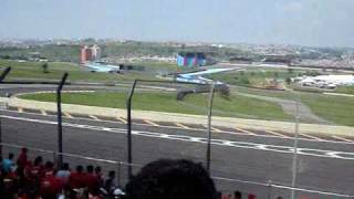 GP Brazil 2008  Qualify Q3 Massa Pole Lap [upl. by Ennaharas]