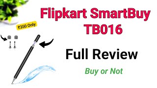 Flipkart SmartBuy TB016 2in1 Passive Stylus Pen Full Review  Beat Drawing Pen For Android [upl. by Helga211]