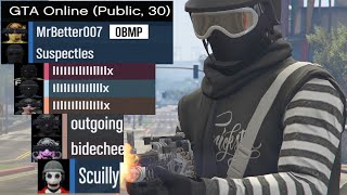 I Merked An Entire TRYHARD LOBBY On GTA 5 Online [upl. by Ahsinyar]