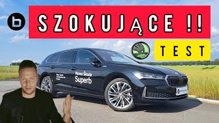 SKODA SUPERB LampK 2024 SZOKUJĄCE [upl. by Sacram]