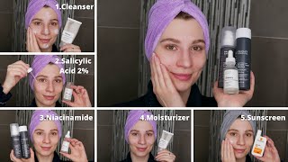 How to Use The Ordinary Niacinamide and 2 Salicylic Acid BHA [upl. by Echikson82]