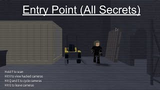 Entry Point ALL SECRETS [upl. by Schonthal]