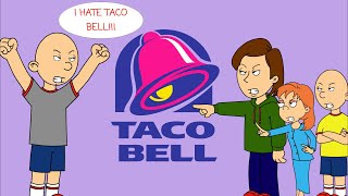 Classic Caillou Misbehaves at Taco BellGrounded [upl. by Leif]