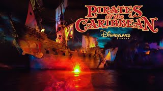 4K Extreme Low Light Pirates of the Caribbean  On Ride  Disneyland Paris [upl. by Zetrauq]