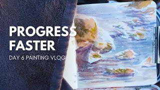 I did NOT expect this form this Painting Vlog [upl. by Elizabeth262]