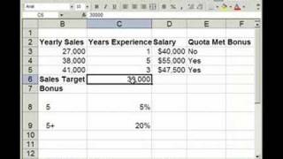 IF Statement and Nested IF Statement in Excel [upl. by Esaj]