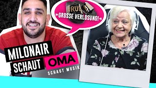 Milonair Reaktion schaut Oma schaut Musik  Milonair [upl. by Viscardi]