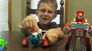 Transformers Rescue Bots Toy Review by Alexander [upl. by Esertak]