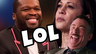 50 Cent Completely Demolishes Kamala Harris During A Live Radio Interview [upl. by Ahseiyn786]