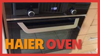 Haier Built In Oven Review [upl. by Eromle]