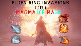 Elden Ring PvP Invasions 1101  Magma Cold Sorcery Mage Int Build RL 150 [upl. by Astra]