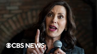 Michigan Gov Gretchen Whitmer on Harris VP search [upl. by Mcgregor]