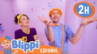 La Fábrica de los colores NYC  Aprende con Blippi  Videos educativos para niños [upl. by Abisha119]