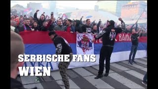 20000 Serbia Fans in VIENNA  Srpski navijaci u BECU  06102017 WMQuali ÖSTERREICH vs SERBIEN [upl. by Auqemahs]