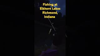 fishing Elkhorn Lakes in Richmond Indiana carp [upl. by Socha]