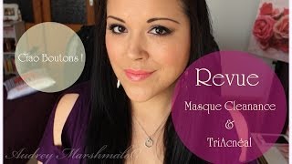 ✿ REVUE 2 Avène ✿  Masque Cleanance amp TriAcnéal [upl. by Lotsyrc758]