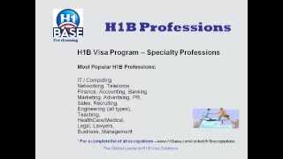 H1 Base Reviews The H1B USA Work Visa [upl. by Eneri]