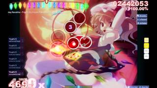 Osu  Nanahira  Frightfully Insane Flan Chans Frightful Song Hard Perfect 100 [upl. by Norraj208]