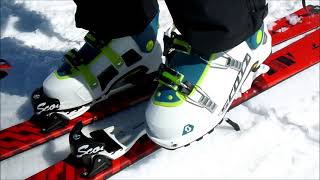 Scout  Step out  Fritschi Swiss Bindings [upl. by Irpac]