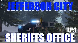 LASSEN COUNTY SHERIFFS OFFICE PATROL EP1 ROBLOX [upl. by Anifares]