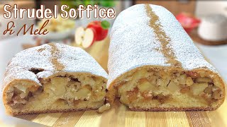 STRUDEL SOFFICE DI MELE 🍎 Impasto leggero alla RICOTTA velocissimo 🍎 [upl. by Ria]